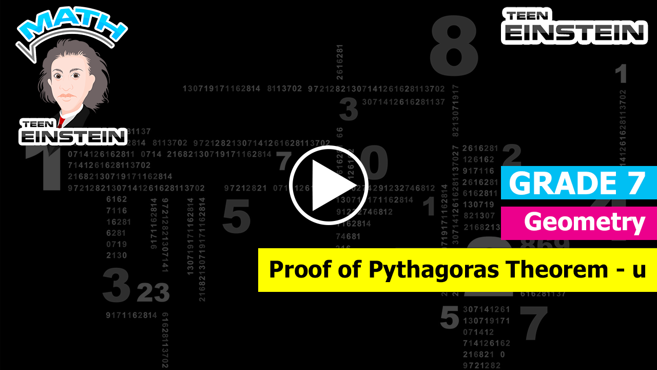 Geometry Pythagoras theorem proof